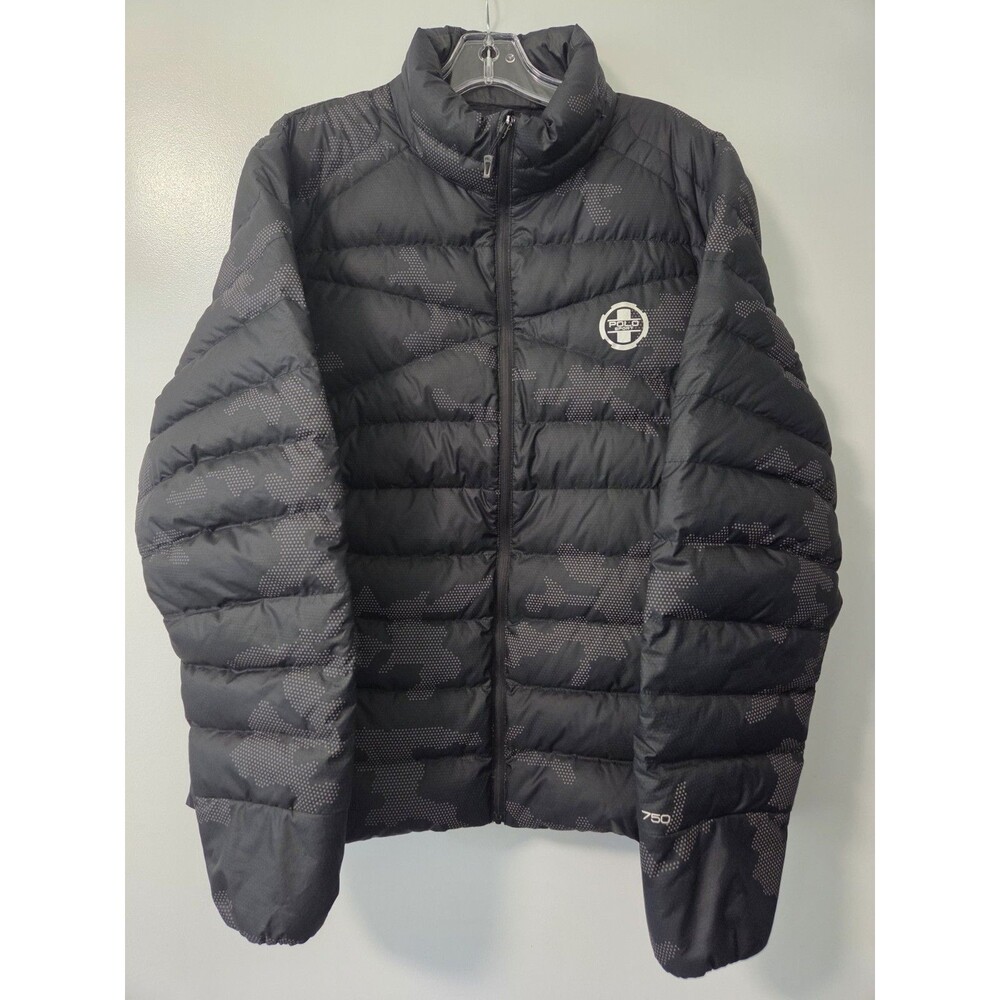 Polo Sport Ralph Lauren Down Puffer 750 Jacket Men's XL Black